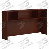 HON Desk Hutch: Mahogany, 72 in Overall Wd, 39 3/4 in Overall Ht, 14 in Overall Lg (MPN HLPLDH72.LTM1). Key specifications — Brand: HON; Color: Mahogany; Product Type: Desk Hutch.