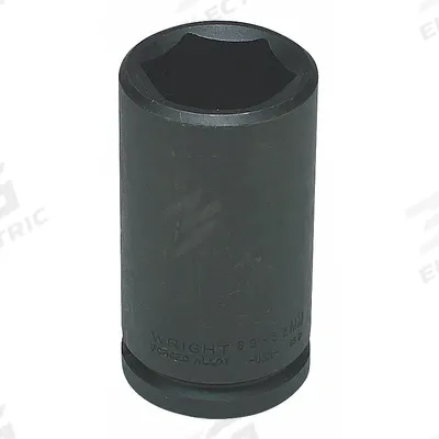 WRIGHT TOOL Impact Socket: 3/4 in Drive Size, SAE, 1 in Socket Size, 6-Point, Std - 3/4" Drive Impact Sockets