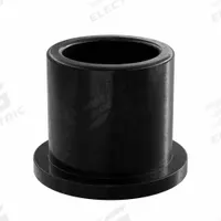 OILITE Flanged Sleeve Bearing: PEEK, 3/4 in Bore, 1 in OD, 1 in Overall Lg, 1.25 in Flange Dia (MPN PF-1216-08B). Key specifications — Brand: OILITE; Color: Black.