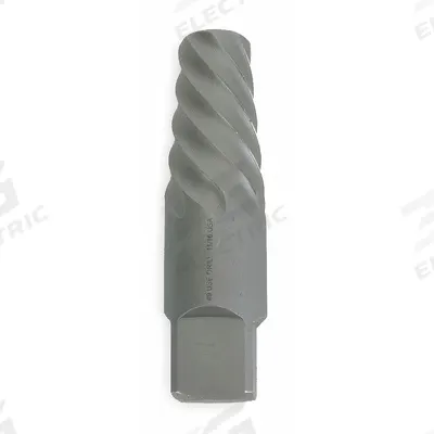 WESTWARD Screw Extractor: Spiral Flute, Size #8 - Spiral-Flute Extractors
