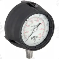 WINTERS Process Pressure Gauge: 0 psi to 200 psi, White, 4 1/2 in Dial, 1/2 in NPT Male, Bottom, PPC (MPN PPC5066-SG45). Key specifications — Brand: WINTERS; Pointer Color: Black; Accuracy: ±0.5%; Dial Color: White; Gauge Wetted Parts: Stainless Steel; Case Material: Phenolic; Vibration Resistance Properties: Field-Fillable; Pressure Range: 0 psi to 200 psi.