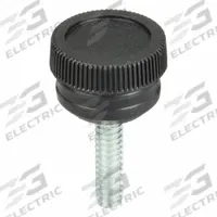Hand Knob: Knurled, Plastic w/ Steel Thread, #10-24 Thread, 0.75 in Thread Lg, 0.75 in Dia (MPN GN040750K2---21). Key specifications — Brand: INNOVATIVE COMPONENTS.
