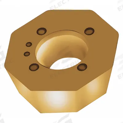 WALTER Octagon Milling Insert: ODMW060508T-A27 (MPN 7347328) - Octagon (O) Indexable Milling Inserts