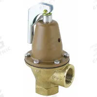 WATTS Pressure Relief Valve: FNPTF x FNPTF, 1 1/4 in x 1 1/4 in, Copper Silicon Alloy (MPN F121524). Key specifications — Brand: WATTS.