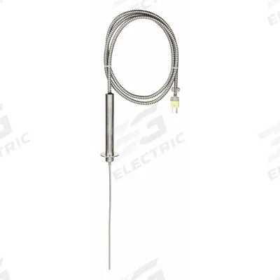 FLUKE Immersion Temperature Probe: 32°F to 212°F /0°C to 100°C, +/-0.009°C - Thermistors for Liquid & Gas Applications