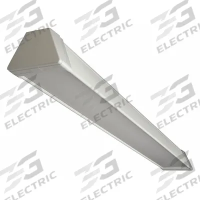 ALBEO LED Low Bay Fixture: 8 ft Lg, 6,800 lm, 3500K, 8 ft – 18 ft Mounting Ht - 8 ft. Linear LED Bay Lights