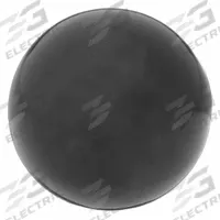 DAVIES Hand Knob: Ball, Thermoset, 3/8"-24 Thread, 12 mm Thread Lg, 2 in Dia (MPN 0155-B). Key specifications — Brand: DAVIES.