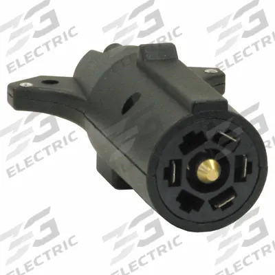 BUYERS PRODUCTS Trailer Adapter: 7-Way Blade, 5-Way Flat, Plastic (MPN TC2075P) - Fleet and Vehicle Maintenance