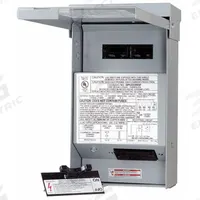 EATON Air Conditioning Disconnect Switch: Non-Fusible, 60 A, Single Phase, 240V AC, Galvanized Steel (MPN DPU222RGF20). Key specifications — Brand: EATON; Switch Design: Pull-out.