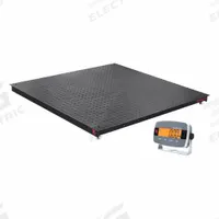 OHAUS Floor Scale: 2,500 lb Wt Capacity - Imperial, 0.5 lb/0.2 kg Readability, Floor Scale (MPN i-DF33P2500B1R). Key specifications — Weighing Units: metric ton; Platform Material: Carbon Steel; Connection Ports: RS-232; Brand: OHAUS; Series: Defender™ 3000; Readability: 0.5 lb/0.2 kg.