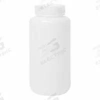 APPROVED VENDOR Reagent Bottle: HDPE, 1 L, 32 fl oz, Closure Included, Colorless, 63-415 mm, Unlined (MPN 33410). Key specifications — Brand: APPROVED VENDOR; Graduated: No; Body Color: Colorless.
