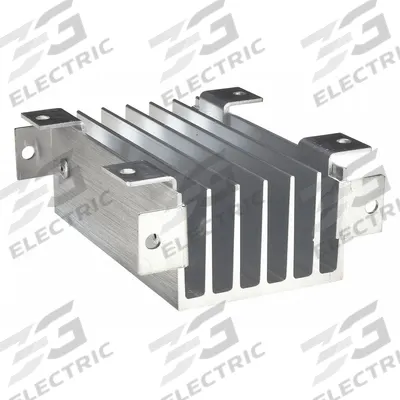 OMRON Heat Sink: Screw Heat Sink Mounting, Aluminum - Relay Heat Sinks