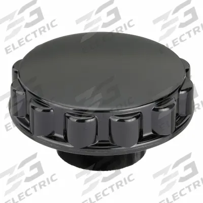 DAVIES Hand Knob: Fluted, Thermoset, 1/2"-13 Thread, 60 mm Thread Lg - Fluted Knobs with Threaded Hole