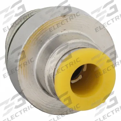 PARKER Push-Fit Adapter Fitting: 6 mm OD x 1/4 in Pipe Size, Push-to-Connect x BSPP - Nickel-Plated Brass Tube Fittings
