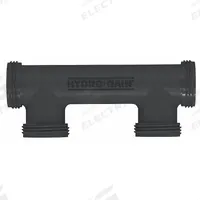 HYDRORAIN Manifold: 1" MIPT, PVC, 350 psi Max Working Pressure, 1.5 in Wd, 6.25 in Ht (MPN 03108). Key specifications — Connection: 1" MIPT; Material: PVC; Product Type: Manifold.