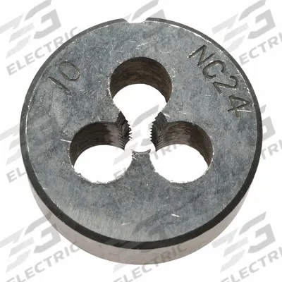 WESTWARD Alloy Steel Die, 10-24 UNC: CCT1060-39, Die - Pneumatics