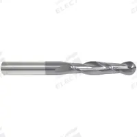 APPROVED VENDOR Ball End Mill: Carbide, AlTiN Coated, 2 Flute, 1" Mill Dia, 2-1/4" LOC, 5" OAL (MPN 224-001093)