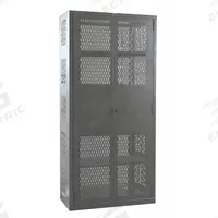 HALLOWELL Storage Cabinet: 36 in x 24 in x 78 in, 4 Adj Shelves, Swing Handle & Padlock Hasp, Frame (MPN HW4VSC6478-4CL). Key specifications — Brand: HALLOWELL; Body Panel Type: Ventilated; Base Type: Frame; Cabinet Color: Dark Gray; Frame Assembled: Assembled.