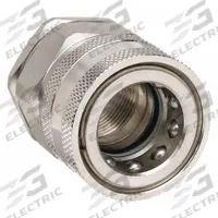 SNAP-TITE Hydraulic Quick Connect Hose Coupling: 3/4 in, 316 Stainless Steel, 3/4"-14 Thread Size (MPN SPHC12-12F). Key specifications — Thread Size: 3/4"-14; Seal Material: Nitrile; Brand: SNAP-TITE.