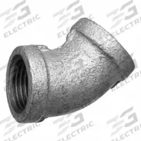 APPROVED VENDOR Metal Pipe Elbow: 45° Elbow, 150 psi, 2 in x 2 in, Malleable Iron (MPN 793FN9). Key specifications — Maximum Operating Pressure: 150 psi.