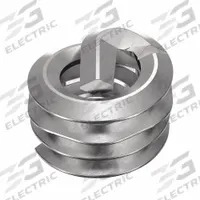 HELI-COIL Helical Insert: Tangless Tang Style, Screw-Locking, #4-40 Thread Size, 100 PK (MPN AT3585-04CW112). Key specifications — Material Grade/Class: 18-8; Thread Direction: Right Hand; STI Tap Size: #4-40; Compatible Material: Metal; System of Measurement: Inch; Brand: HELI-COIL; Tensile Strength: 200,000 to 250,000 psi; Thread Type: Coarse.
