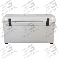 ENGEL Marine Chest Cooler: White, 75 Cans, 74 qt Cooler Capacity, 10 day Ice Retention (MPN ENG80). Key specifications — Brand: ENGEL; Drain Plug: Included; Wheels Included (FILTER): No.