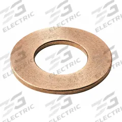 OILITE Thrust Washer: 3/8 in Bore, Bronze, SAE 841, 3/4 in OD, 0.125 in Thick, -35°F to 300°F, 10 PK (MPN TT710-02B). Key specifications — Material Grade: SAE 841; System of Measurement: Inch; Standards: RoHS Certified; Brand: OILITE.