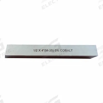 WESTWARD Lathe Tool Blank: Cobalt, Bright (Uncoated), 1/2 in Overall Wd - Machining