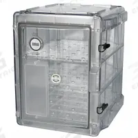 Cabinet Desiccator: Non-Vacuum, Rectangular, 1.6 cu ft Capacity, Polyester, 13 3/8 in Overall Wd (MPN F42073-1000). Key specifications — Includes: Lid; Material: Polyester; Brand: SP SCIENCEWARE; Desiccator Shape: Rectangular.