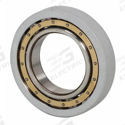 NTN Cylindrical Roller Bearing: 222, 110 mm Bore, 200 mm OD, 38 mm Overall Wd - Ceramic Insulated Cylindrical Roller Bearings