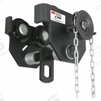 DAYTON Geared Trolley: Geared, 6,000 lb Max Hoist Load Capacity (MPN OZ3GBT). Key specifications — For Beam Shape: Tapered; Trolley Frame Material: Steel.