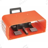LINEMASTER Foot Switch: Explosion Proof 500 Series, 2 Pedals, (2) SPDT, Momentary (MPN 597-EX). Key specifications — attr1021409: LINEMASTER; attr1021418: Guard Included; attr1027891: Electrically Corded; attr1027892: Explosion Proof 500; attr1021408: Momentary.