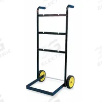 FOSTORIA Cart: Mfr. No. FSP-43 and FSP-95 Infrared Portable Heaters, 6 in Wheel Base, Black (MPN FHK-1). Key specifications — Includes: 6 in Wheel Base; Brand: FOSTORIA; For Use With: Mfr. No. FSP-43 and FSP-95 Infrared Portable Heaters.