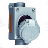APPLETON ELECTRIC Pin and Sleeve Receptacle: Gray, 125 to 250V AC/18V DC, Single Phase, 20 A, 3 Pole (MPN CPS152-311). Key specifications — Brand: APPLETON ELECTRIC; Voltage Rating: 18V DC.
