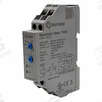 TRUMETER Time Delay Relay: 110V AC, 3 sec – 120 sec (MPN TS05). Key specifications — Contact Form: SPDT-NO; Brand: TRUMETER.