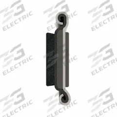 FAIRCHILD Edge Trim: Pile Lined Beaded, 8 ft Overall Lg, Rubber Outer (MPN 1351-4X2). Key specifications — Brand: FAIRCHILD; Color: Black; Outer Material: Rubber; Profile Shape: Pile Lined Beaded.