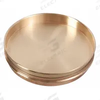 APPROVED VENDOR Sieve Pan: 1 in Overall Dp, 7 7/8 in Overall Dia, Brass (MPN 5ZPY6). Key specifications — Brand: APPROVED VENDOR; Product Type: Sieve Pan; Material: Brass.