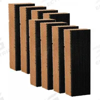 HESSAIRE Evaporative Cooler Media: Cellulose, 36 in x 12 in x 6 in, 36 in Ht, 12 in Wd, 8 Pads, 8 PK (MPN P36X12X6EC). Key specifications — Brand: HESSAIRE.