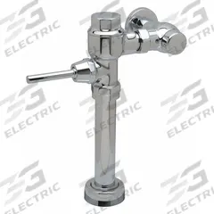 ZURN Manual Flush Valve: Metroflush® Z6200, Exposed, Top, 1.6 gpf Gallons per Flush, 1 in Inlet Size (MPN Z6200PL-WS1). Key specifications — Spud Location: Top.
