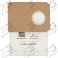 NOBLES Vacuum Bag: Paper, 6 in Overall Lg, 4 1/4 in Overall Wd, Beige (MPN 4038894). Key specifications — Material: Paper; Product Type: Vacuum Bag; Brand: NOBLES; Compatible Grainger Part Number: 825PN9.