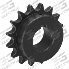 TSUBAKI Single Strand Sprocket: 60, For 3/4 in Chain Pitch, 1 1/2 in Bore Dia, 16 Teeth, Steel (MPN 60B16F-1H). Key specifications — Brand: TSUBAKI.