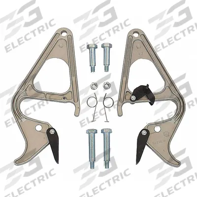 LOUISVILLE Rung Lock: Fits Louisville Ladder Brand - Material Handling Parts