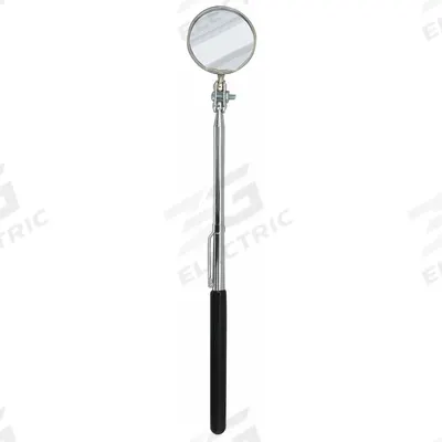 ULLMAN Inspection Mirror: 1 1/4 in Dia Mirror Size, Mirr. Mat. Glass - Standard Inspection Mirrors