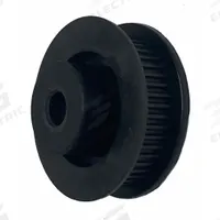 DAYTON Timing Pulley: Modified Curvilinear, Fixed, For GT Timing Belt Section, For 6 mm Belt Wd (MPN 20-2P06MDFP6). Key specifications — Brand: DAYTON; Finish: Plain; For Belt Series: Powerhouse®.