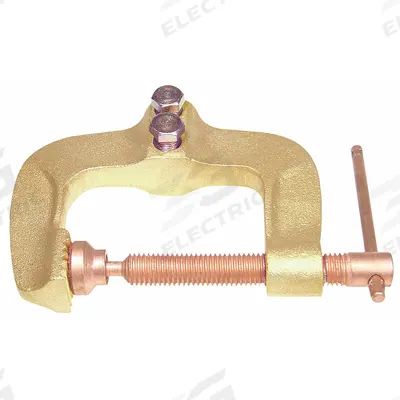 APPROVED VENDOR Ground Clamp: 800 A, 1/0 AWG to 3/0 AWG - C-Style Ground Clamps