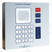 HUBBELL GAI-TRONICS Cleanroom Telephone: Surface Mount, Clean Room Speakerphones, Surface, 295-001W. Key specifications — Resistance Properties: Chemical Resistant; Speakerphone: Yes; Voicemail: No; Volume Control: No; Manufacturer Part Number: 295-001W; Cord Type: Cordless; Call Waiting: No; Caller ID: No.
