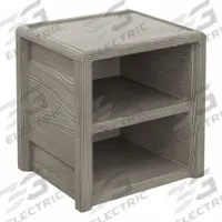 CORTECH Nightstand: Coastal Driftwood, 22 in Overall Ht, 21 1/2 in Overall Wd, 17 1/2 in Overall Dp (MPN 215CD). Key specifications — Color: Coastal Driftwood; Brand: CORTECH.