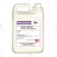 PETROCHEM Compressor Oil: 1 gal, Jug, 20 SAE Grade, 68 ISO Viscosity Grade, 99 Viscosity Index (MPN PETRO-COMP 68-001). Key specifications — attr59744: 99; attr59746: 68; attr59736: No; attr59735: Jug; attr59738: Petro-Comp; attr59749: 20.