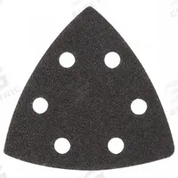 MILWAUKEE Oscillating Tool Sanding Sheet: 3 1/2 in Wd, 60 Grit, Sanding Sheet, Silicon Carbide, 6 PK (MPN 49-25-2060). Key specifications — attr1097525: Silicon Carbide; attr1097555: MILWAUKEE.