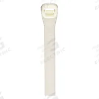 PANDUIT Cable Tie: 12 1/2 in Nominal Lg, 3 1/4 in Nominal Max. Bundle Dia., 0.22 in Wd, Std, 100 PK (MPN SG300S-C). Key specifications — Outdoor Use: No; Color: Natural; Brand: PANDUIT.